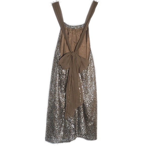 NWT Hale Bob metallic halter top - Picture 5 of 7